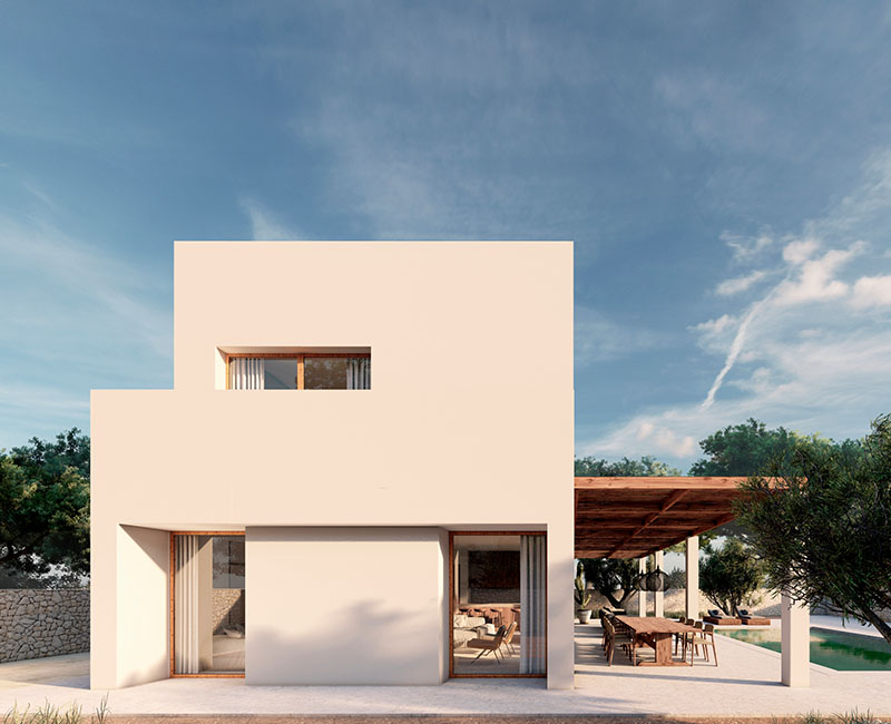 Proyecto Casa mediterránea | Arquitectos en Gandia Moratal Palomino