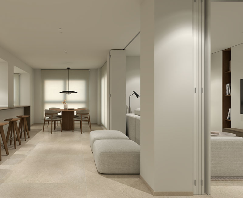 Proyecto Piso en Valencia | Arquitectos en Gandia Moratal Palomino