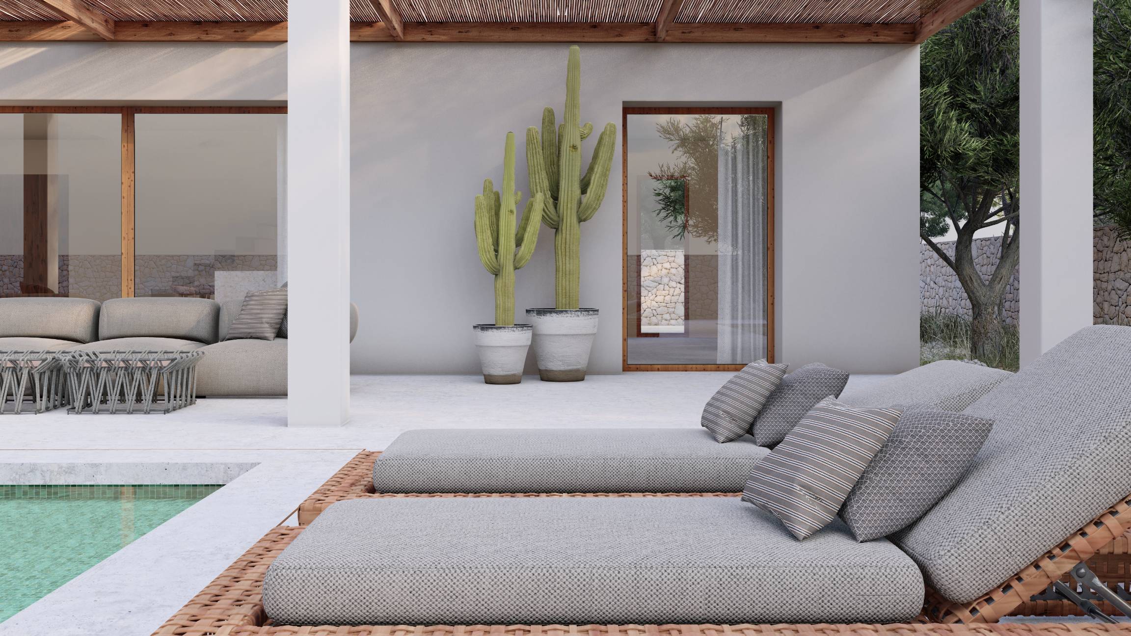Proyecto obra nueva Casa Mediterránea | Arquitectos en Gandia Moratal Palomino