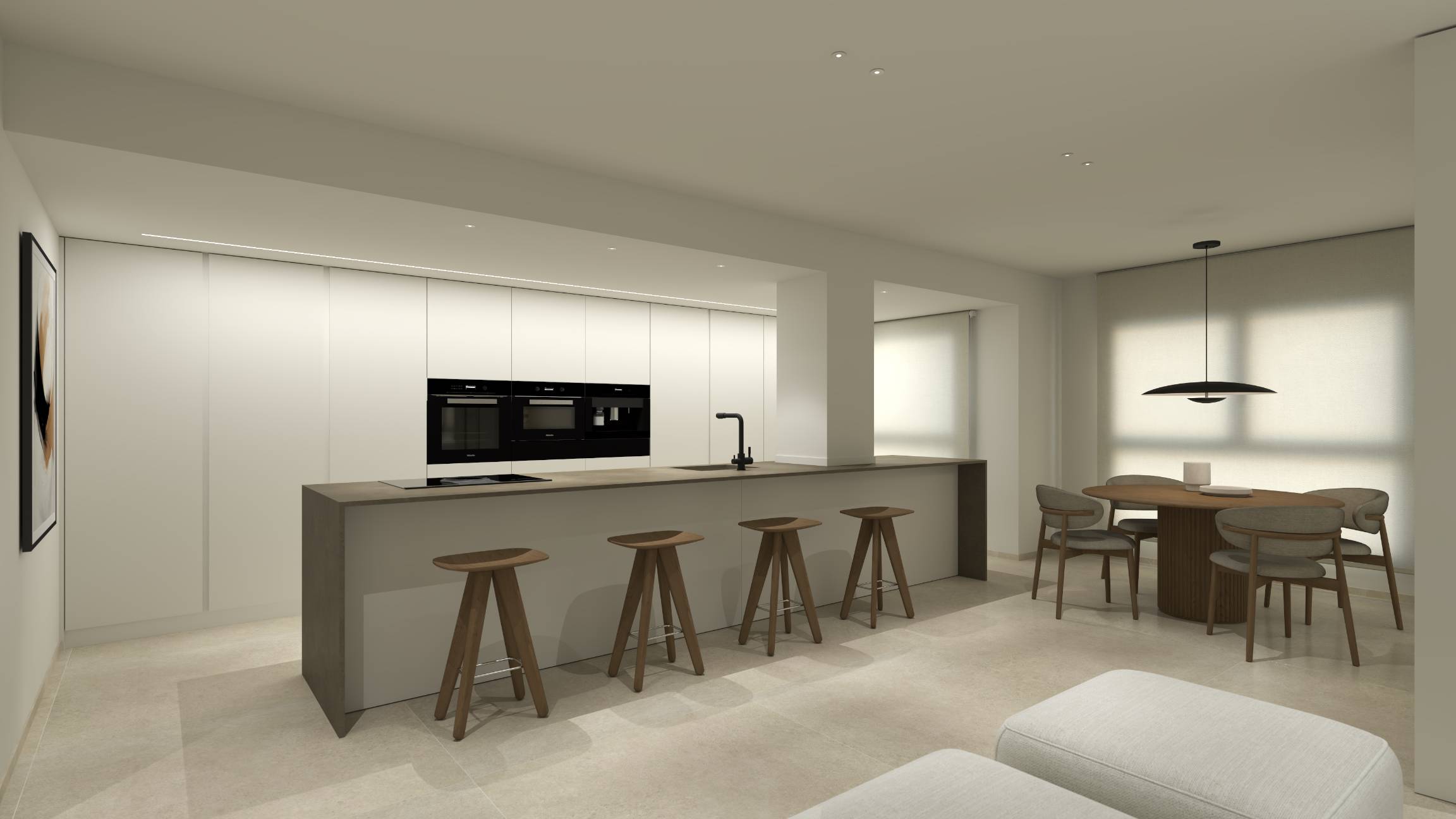 Proyecto reforma integral vivienda Valencia | Arquitectos en Gandia Moratal Palomino