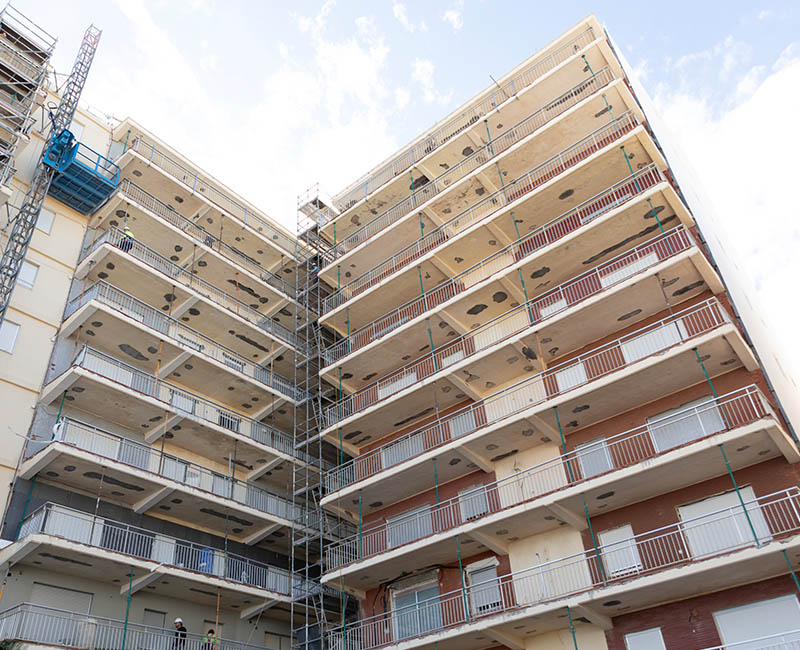 Rehabilitación edificio Caracola | Arquitectos en Gandia Moratal Palomino