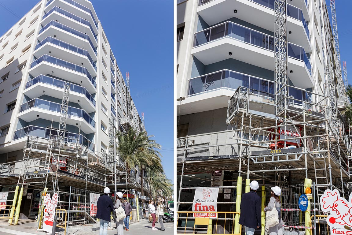 Rehabilitación edificio República argentina | Arquitectos en Gandia Moratal Palomino